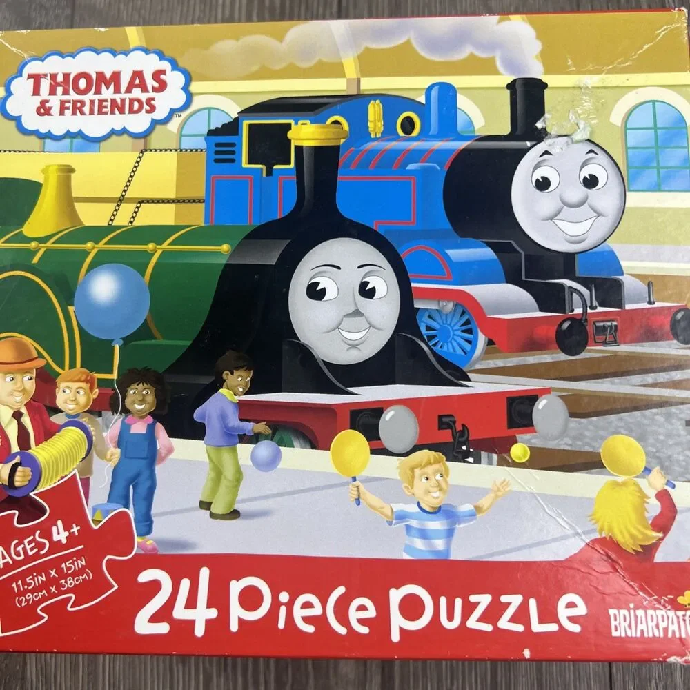 2010 Briarpatch Thomas And Friends At The Station 24 Piece Jigsaw Puzzle